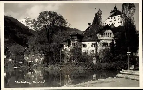 Ak Werdenberg Kanton Sankt Gallen, Partie im Ort