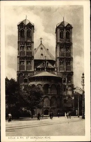 Ak Köln am Rhein, St. Gereonskirche