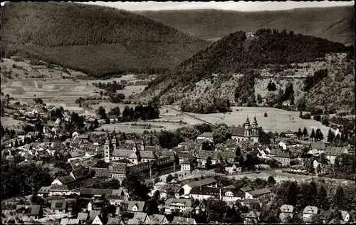 Ak Amorbach im Odenwald Unterfranken, Panorama