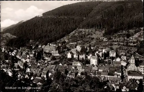 Ak Bad Wildbad im Schwarzwald, Panorama