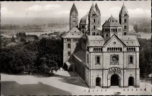 Ak Speyer am Rhein, der Dom