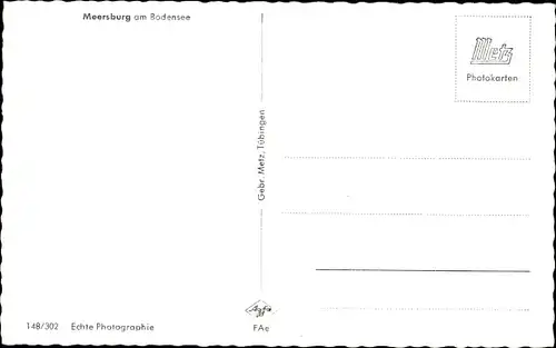 Ak Meersburg am Bodensee, Panorama