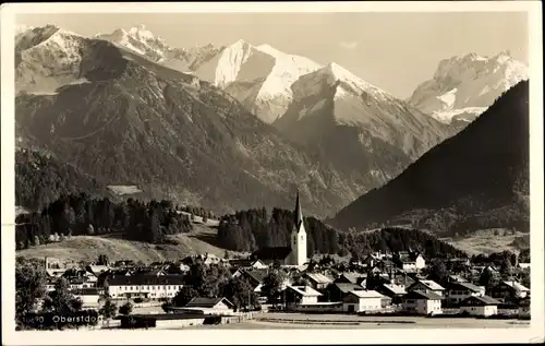 Ak Oberstdorf im Oberallgäu, Panorama