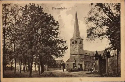 Ak Flamersheim Euskirchen in Nordrhein Westfalen, Kirche