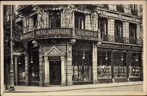 Ak Aachen in Nordrhein Westfalen, Württembergische Metallwarenfabrik, Theaterplatz 1