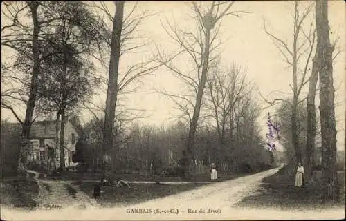 Ak Gambais Yvelines, Rue de Rivoli