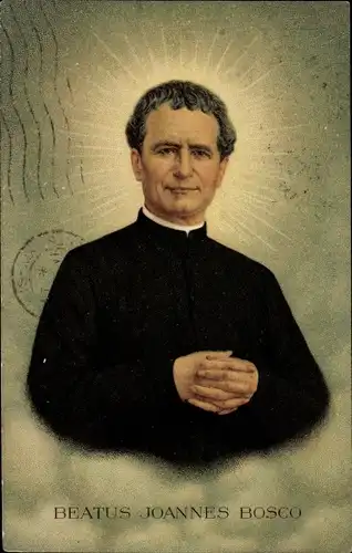 Litho Beatus Joannes Bosco, Johannes Bosco, Katholischer Priester, Heiliggesprochen, Portrait