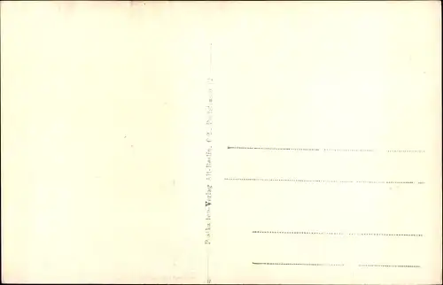 Ak Berlin Mitte, Friedrichsgracht 45 a, Gartenhaus m. Balkon am Park d. Familie v. Schickler