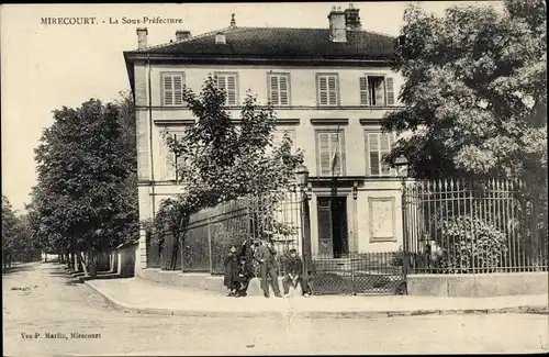 Ak Mirecourt Lothringen Vosges, La Sous Prefecture