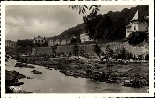 Ak Pouxeux Vosges, Le Saut du Broc