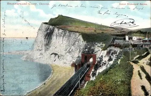 Ak Dover Kent England, Shakespeare Cliff