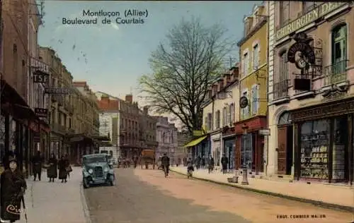 Ak Montluçon Allier, Boulevard de Courtais
