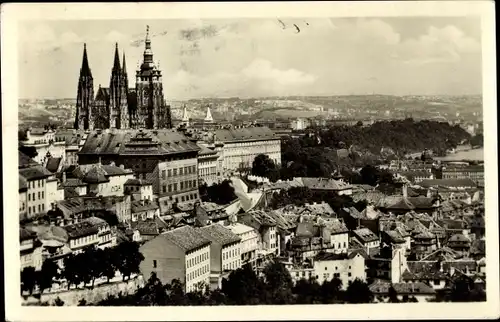 Ak Praha Prag Tschechien, Stadtansicht