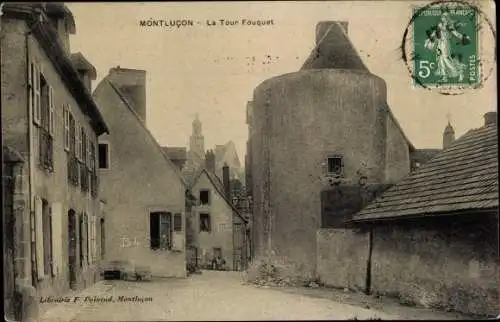 Ak Montluçon Allier, La Tour Fouquet
