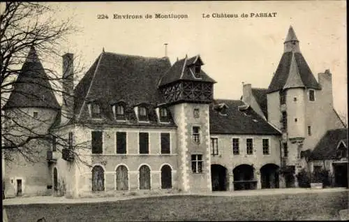 Ak Passat Allier, Montlucon, le Château