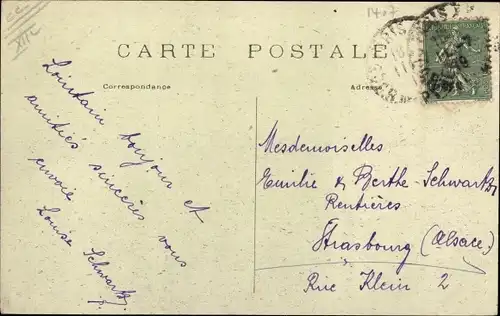 Ak Paris XII Reuilly, La Nouvelle Poste, Boulevard Diderot