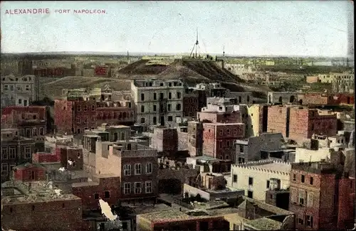 Ak Alexandria Ägypten, Fort Napoleon