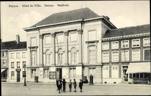 Ak Deynze Deinze Ostflandern, Hotel de Ville