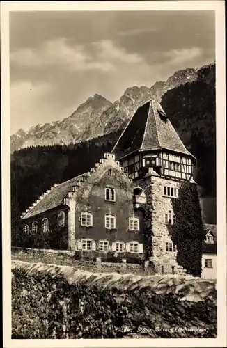 Ak Vaduz Liechtenstein, Roter Turm