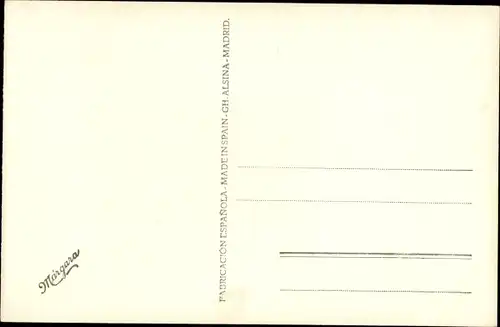 Ak Madrid Spanien, Museo del Prado