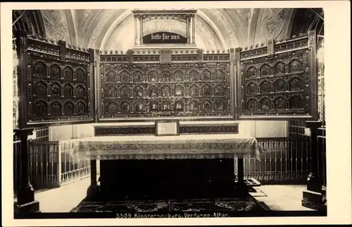 Foto Ak Klosterneuburg in Niederösterreich, Verdunen Altar
