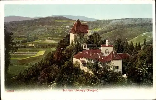 Ak Liebegg Gränichen Kanton Aargau, Schloss Liebegg