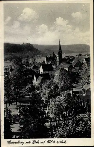 Ak Hammelburg in Unterfranken Bayern, Blick auf Schloss Saaleck