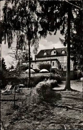 Ak Bad Sachsa im Harz, zum Katzenstein