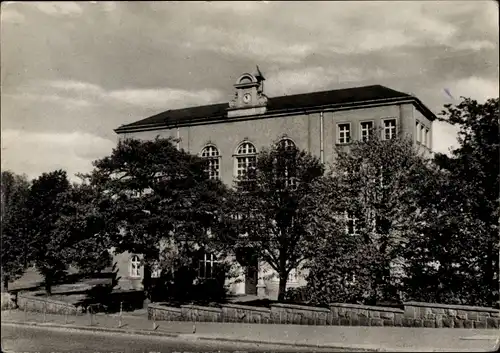 Ak Limbach Oberfrohna in Sachsen, Goetheschule