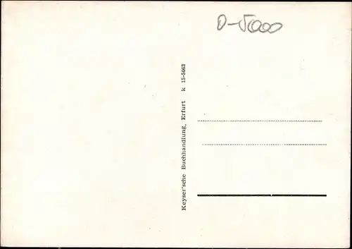 Ak Erfurt in Thüringen, Stadtpark