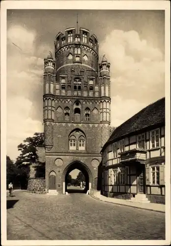 Ak Stendal in der Altmark, das Ümlinger Tor