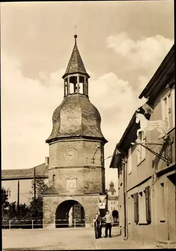 Ak Bad Tennstedt in Thüringen, am Osthäfer Tor