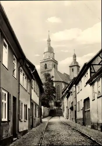 Ak Bad Tennstedt in Thüringen, Kleine Kirchgasse