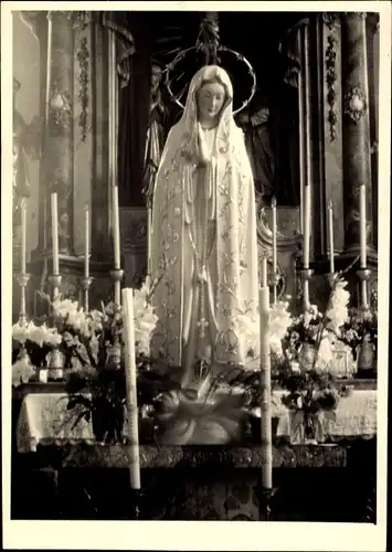 Ak Thalkirchdorf Oberstaufen im Allgäu, Fatimastatue, St. Johann im Thal