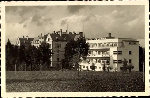 Foto Ak Friedrichshafen am Bodensee, Teilansicht