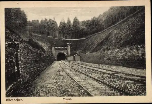 Ak Altenbeken in Westfalen, Tunnel