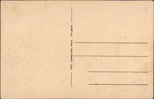 Ak Oppenheim am Oberrhein, Marktplatz