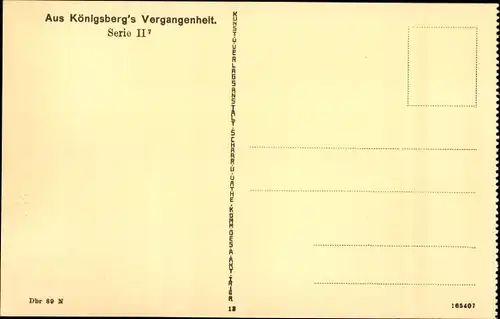 Ak Kaliningrad Königsberg Ostpreußen, Bienenkorb 18335, jetzt Partie am Kaiser Wilhelm Platz