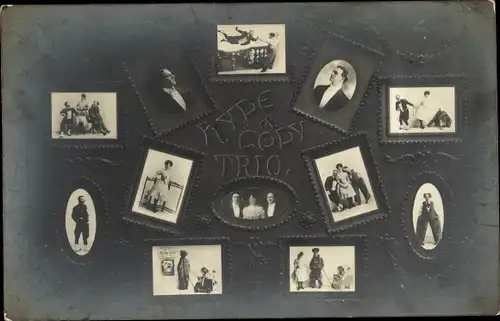 Ak Varieté, Hype & Cody Trio, Portraits, Collage