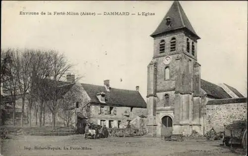 Ak Dammard Aisne, L'Eglise
