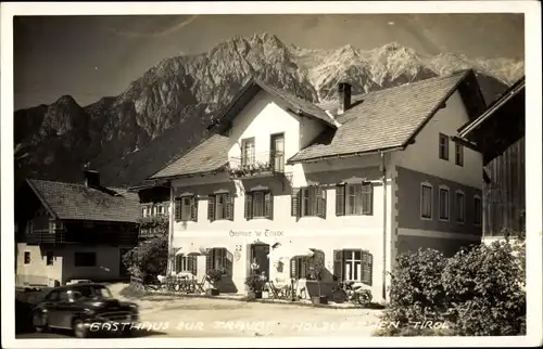 Ak Holzleithen in Tirol, Gasthaus Zur Traube