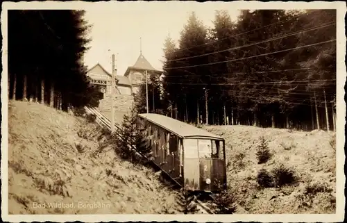 Ak Bad Wildbad im Schwarzwald, Bergbahn