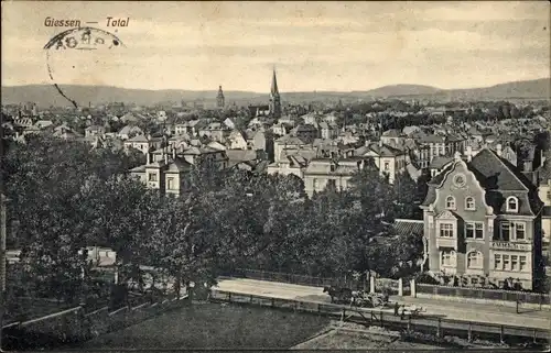 Ak Gießen an der Lahn Hessen, Gesamtansicht