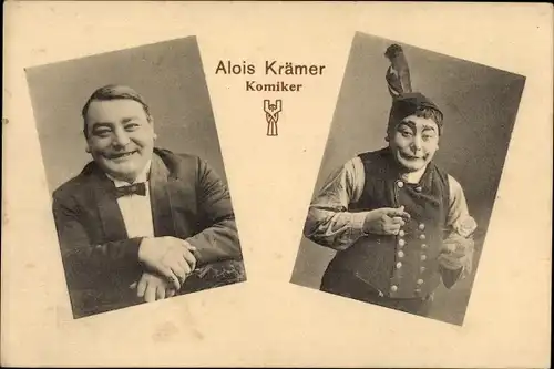 Ak Alois Krämer, Komiker