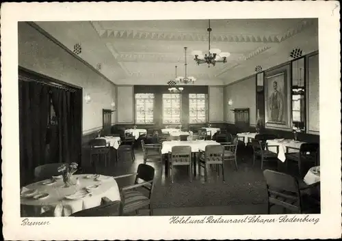 Ak Hansestadt Bremen, Hotel Restaurant Schaper Siedenburg