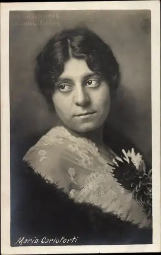 Ak Opernsängerin Maria Carloforti