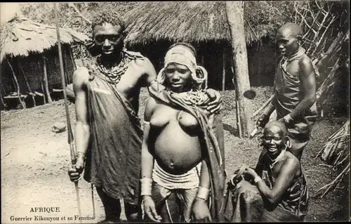 Ak Afrika, Guerrier Kikouyou et sa famille