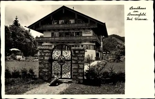 Ak Bad Wiessee in Oberbayern, Landhaus im Sonnenfeld