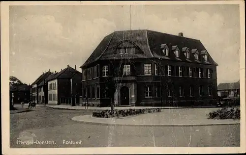 Ak Hervest Dorsten in Westfalen, Postamt