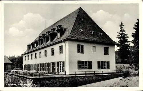 Ak Meschede im Sauerland, Haus Dortmund, Jugendherberge und Ferienheim